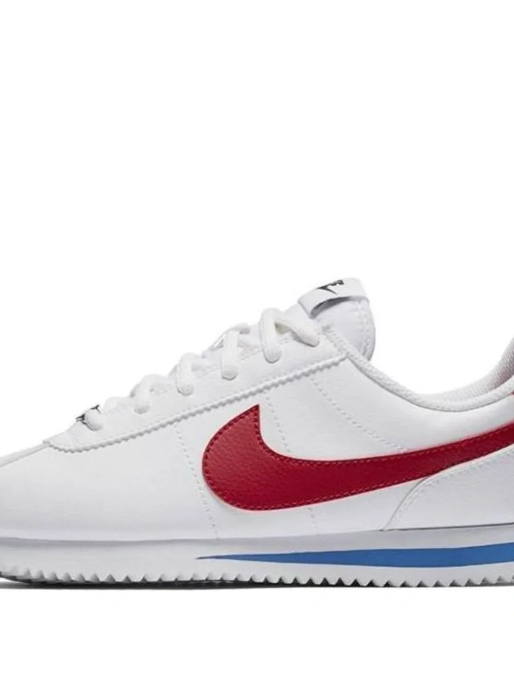 Nike Cortez SE Basic Leather OG Forrest Gump White Varsity Red 882254-164 10.5